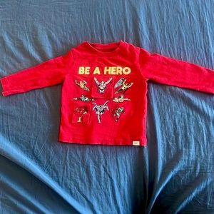 Superhero gap 18-24month toddler t shirt. Long sleeved